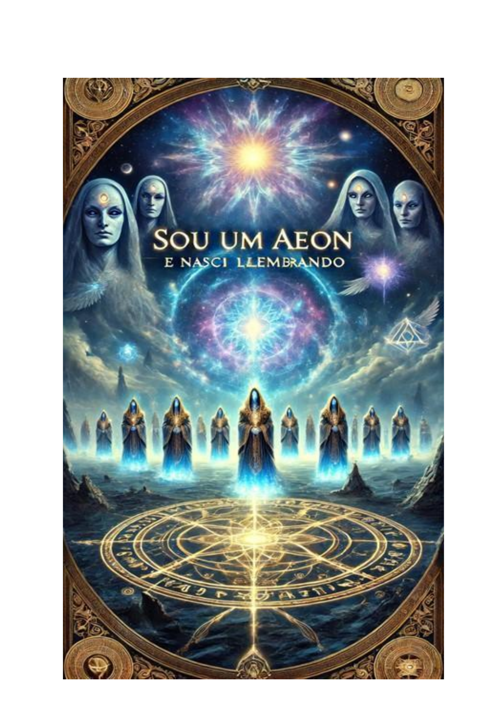 Capa do livro Sou um Aeon e Nasci Lembrando